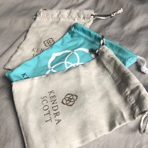 Kendra Scott Jewlery Bags, set of 6
